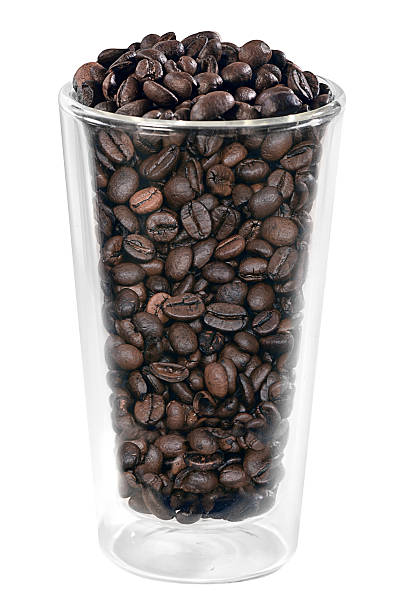 Coffee beans stock photo
