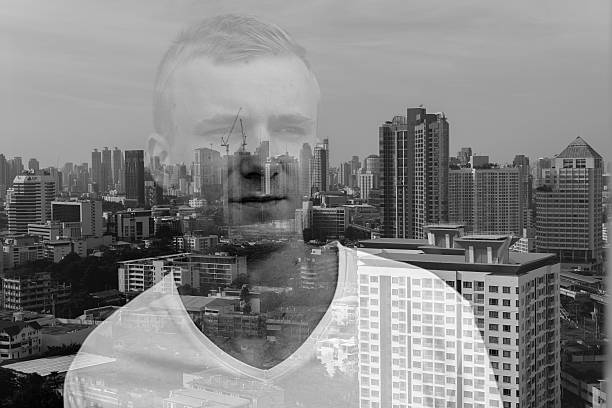 istock Double Exposure of man 507629758