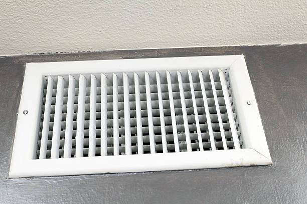 istock One Air Vent Register Closeup 507629956