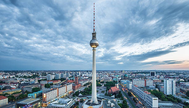 istock Berlin skyline panorama with TV tower at night, Germany 507630712
