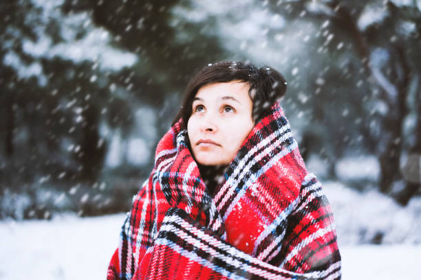 istock Woman enjoying the snow 507630830