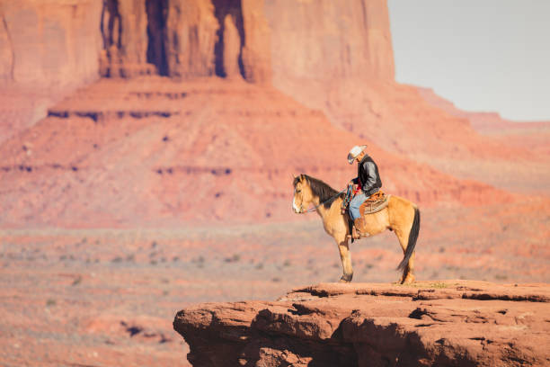 istock Riding Horse in Monument Valley, Arizona 507632618