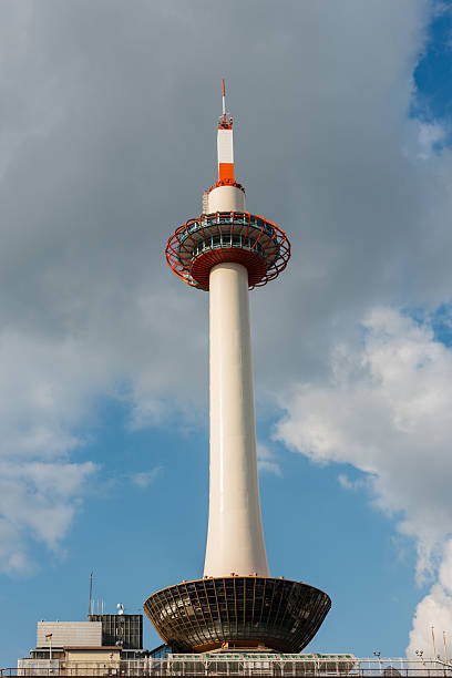 istock Kyoto Tower against a cloudy sky 507633124