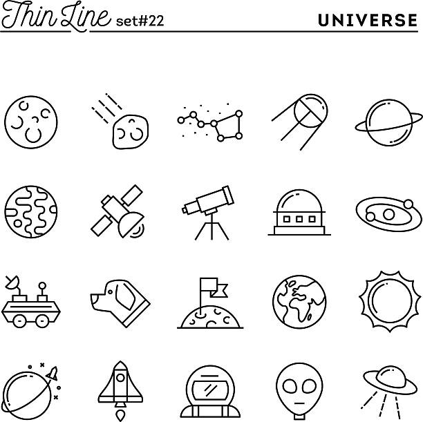 유니버스, 가족 단체, 로켓 시작, 천체 및 - ufo landing stock illustrations