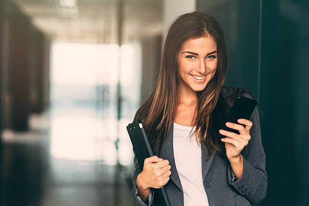 istock Businesswoman Checking Her Phone 507637538