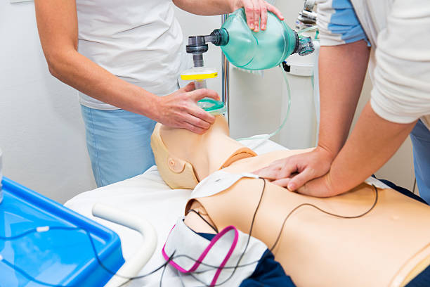 istock CPR seminar,mechanical ventilation and heart massage of CPR dummy 507638970