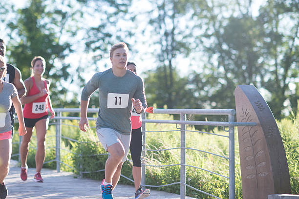 istock A group of competetive runners racing. 507640002