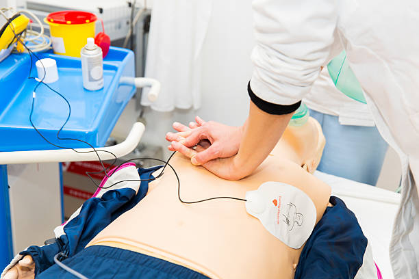 istock CPR seminar,mechanical ventilation and heart massage of CPR dummy 507640542