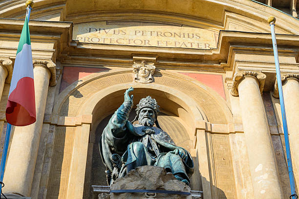 istock Bologna Saint Petronio statue 507641430