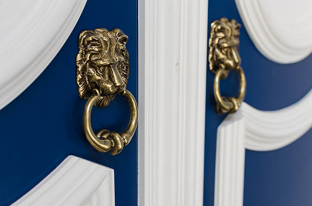 istock beautiful old door knockers 507651567