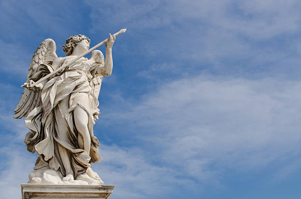 Angel statue, Castel Sant'Angelo, Rome, Italy