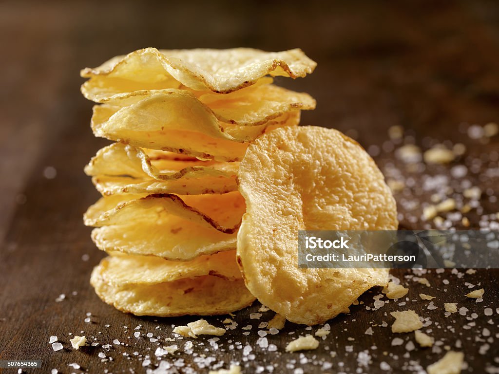 Patate Patatine - Foto stock royalty-free di Patatine