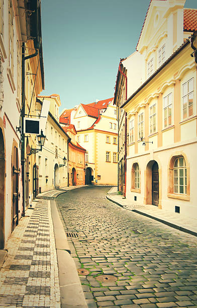 istock Prague street, czech republic. 507654403