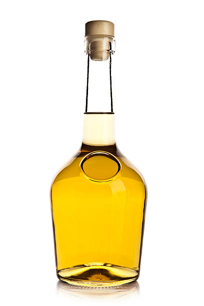 istock Glass bottle of brandy 507654825