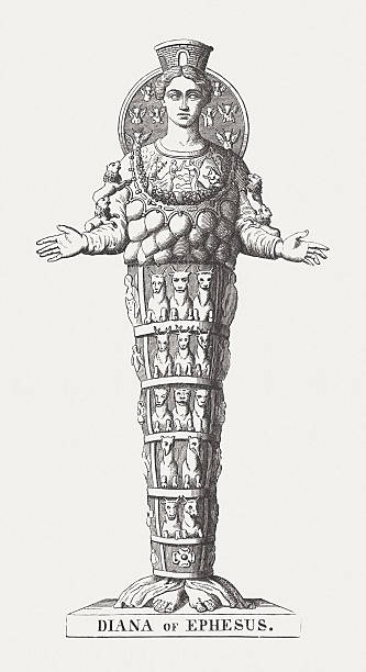 ダイアナのエフェソス、1878 年に発表された - mythology statue roman roman mythology点のイラスト素材／クリップア�ート素材／マンガ素材／アイコン素材
