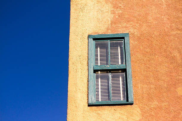 istock Adobe Building Against Brilliant Blue Sky, New Mexico 507655455