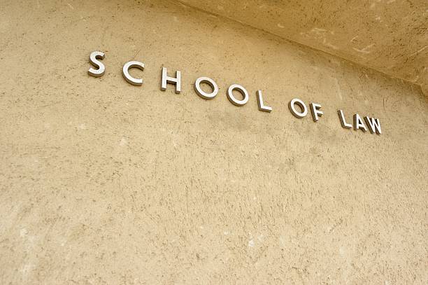 School of law stock photo