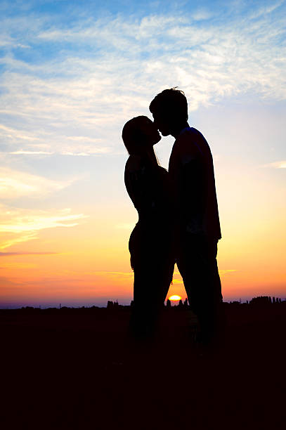 istock Young couple in love outdoor 507655805