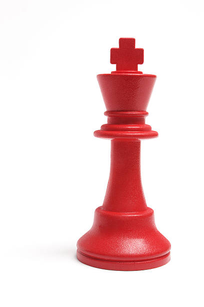 King Chess King Chess on White Background king chess piece stock pictures, royalty-free photos & images