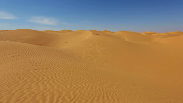 Great Eastern Sand Sea in the Sahara desert of Tunisia