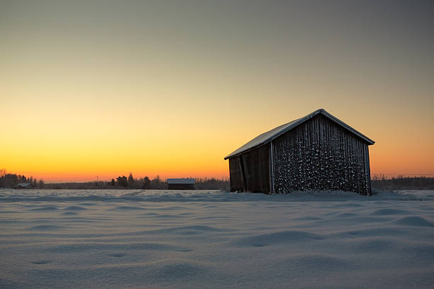 istock Barn Against The Sunrise 507680874