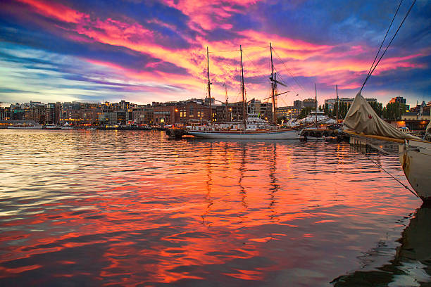 Golden Hour in Marina