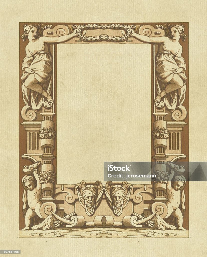 Quadro França século 16 - Royalty-free Florença Ilustração de stock