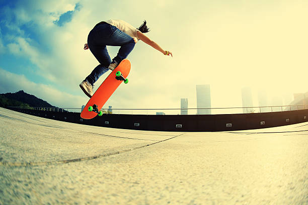 istock skateboarder skateboarding at  city 507681884