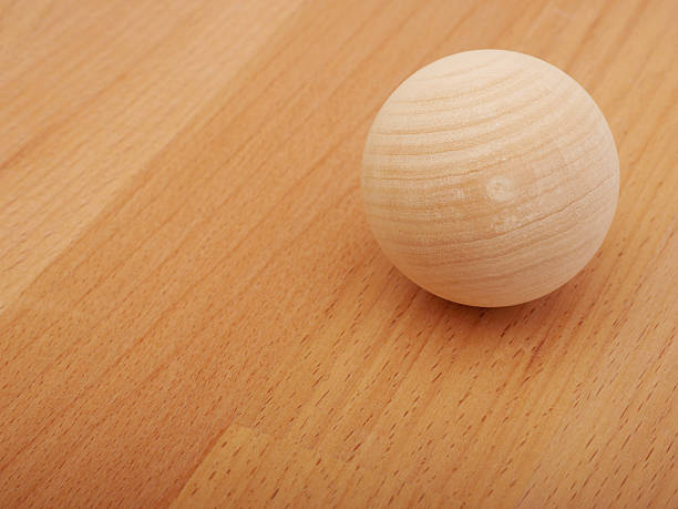 istock One wooden sphere close up 507682444