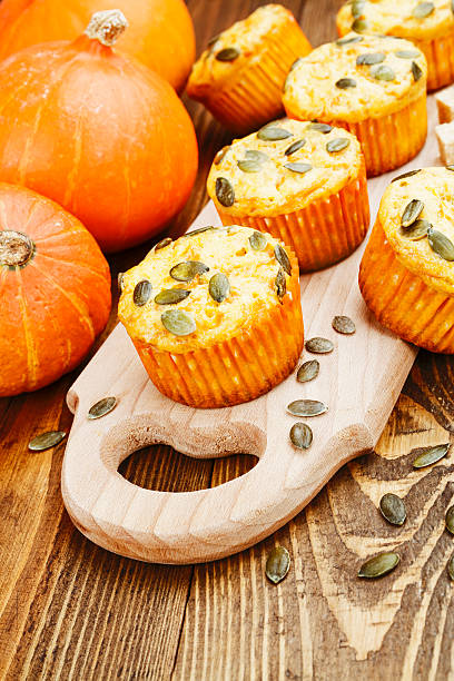 istock Homemade pumpkin muffins 507682530