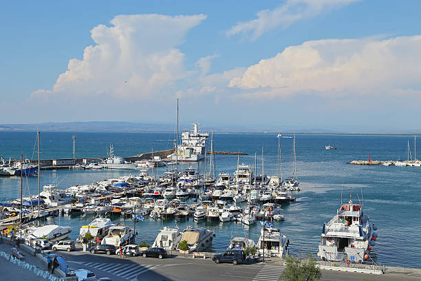 porto santo stefano-italie - grosseto province photos et images de collection