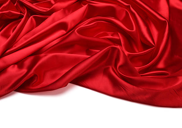 red silk fabric background red silk fabric background red velvet material stock pictures, royalty-free photos & images