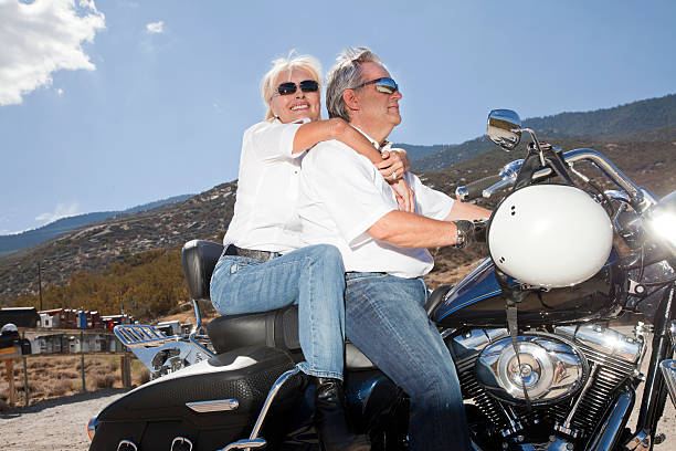 istock Senior couple in the desert 507684091