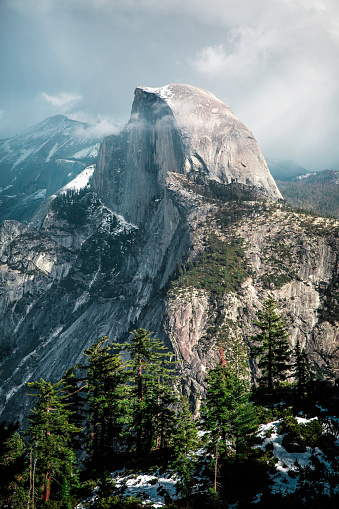 Woman Hiking in Yosemite National Park