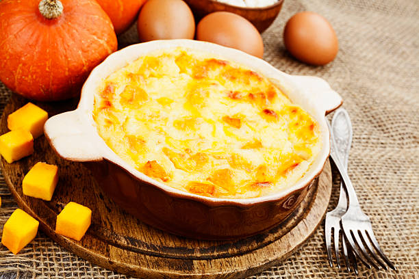istock Casserole with cottage cheese and pumpkin 507684400