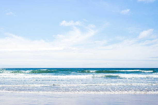 istock beautiful, blue waves and open sky in Cannon Beach, Oregon 507684476