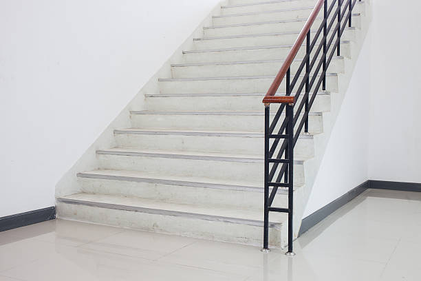 istock Abstract stairs in indoor 507685107