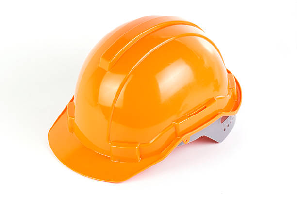 istock Orange safety hat 507685623
