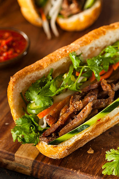 istock Vietnamese Pork Banh Mi Sandwich 507687893