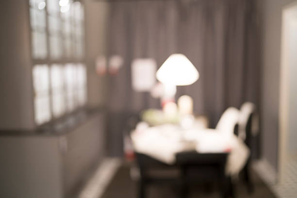 istock Blurred image of dining room 507688104