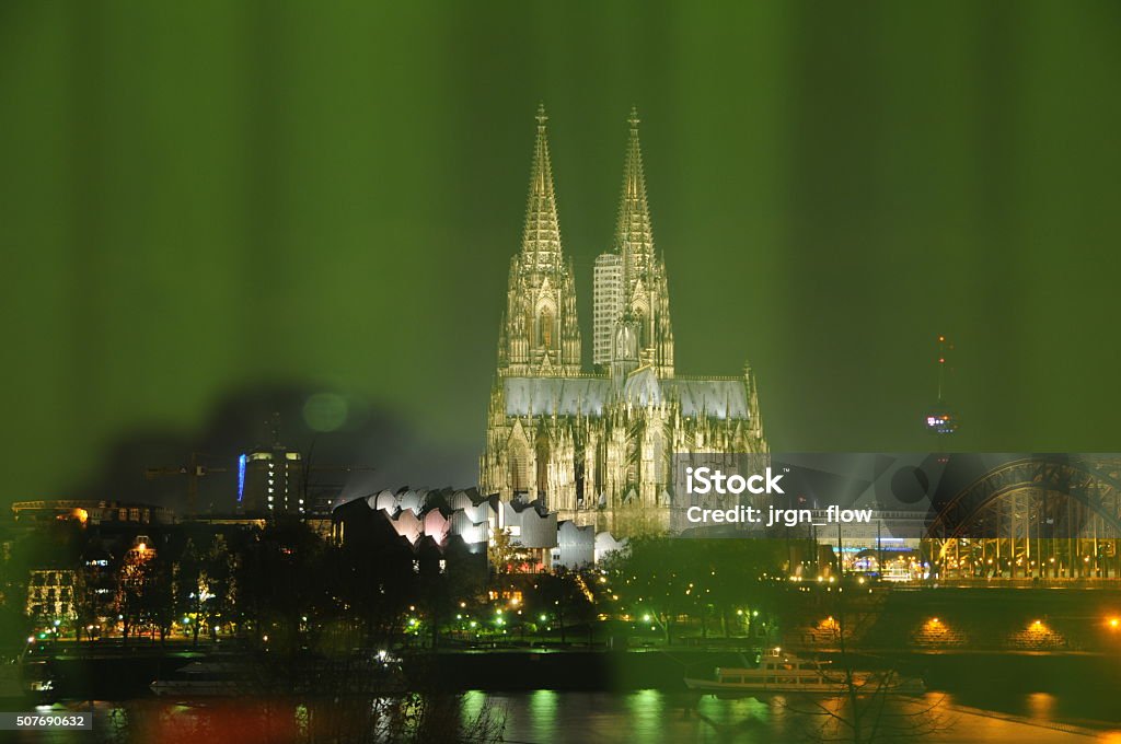 Cologne Cathedral at night Cathedral Stock Photo