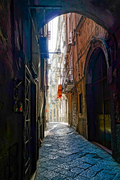 istock Alley in Naples, Italy 507692404