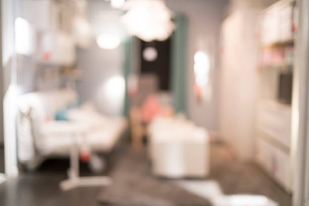 istock Blurred image of Living room 507706560