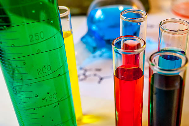 Chemicals and colors have always been related and align them creates a good feeling