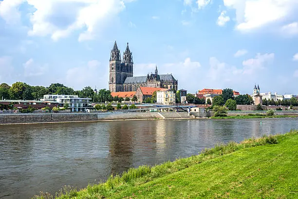 Magdeburg Skyline