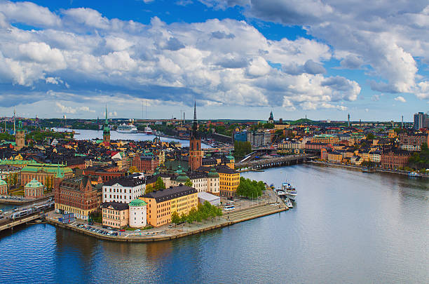 istock View of Stockholm from above 507709254