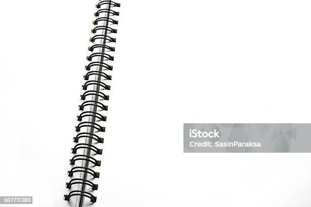 Opened Blank Notebook Stock Photo - Download Image Now - Blank, Empty, Note Pad