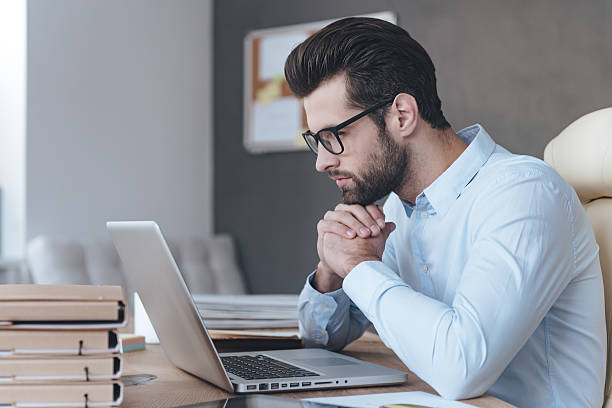 istock Reading new business plan. 507711682