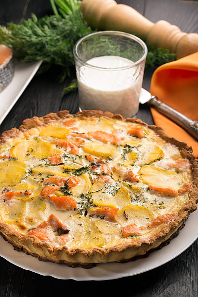 istock Traditional french quiche 507712552