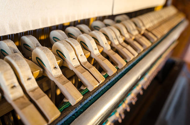 istock Upright piano hammers detail 507715734